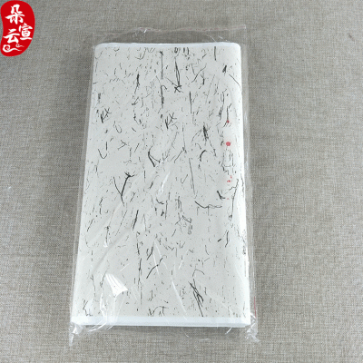 厂家销售文房四宝宣纸半生半熟四尺三开毛笔书法练习用纸69*47图2