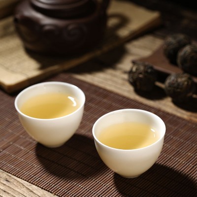批发云南普洱茶生茶龙珠 散装称重手工迷你小沱茶产地货源头厂货图3