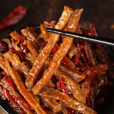 四川特产麻辣牛肉条自贡冷吃牛肉丝批发休闲零食小吃一件代发图5