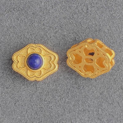 古法手工diy饰品配件纯银挂件隔珠天珠手链材料批发图3