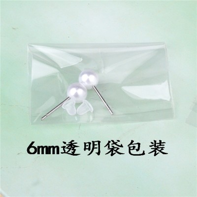 独立包装珍珠耳钉 促销赠品耳钉 批发高亮小耳钉 简约珍珠耳钉图5