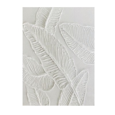 现代极简轻奢奶油风玄关油画竖版厚肌理纯手绘暖色家居背景墙挂画 2幅起售图5