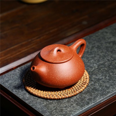 宜兴紫砂壶原矿龙血砂茶具名家手工石瓢茶壶家用茶具微商一件代发 2个起批图4