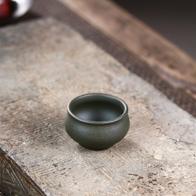 宜兴紫砂品茗杯 光素小杯功夫紫砂茶具配件一件代发 2个起批图4