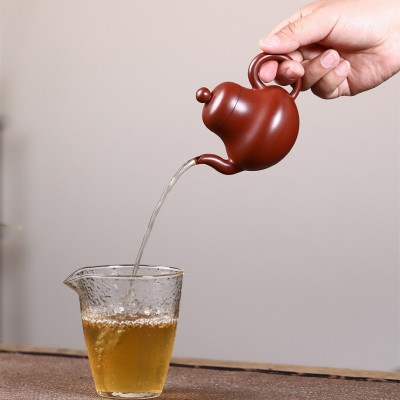 小品思亭宜兴紫砂壶原矿大红袍匠心手制功夫茶壶茶具批发代发 2个起批图3