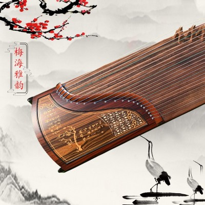 厂家批发考级古筝泡桐木演奏教学培训初学者入门琴代理价一件代发图2
