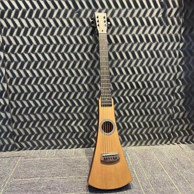 36寸单板旅行吉他guitar 红松云杉木成人木吉他jita扫把吉他乐器图4