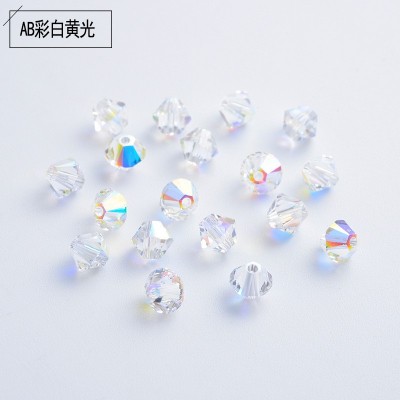 批发奥地利水晶5328菱珠菱形水晶珠奥钻水晶穿孔串珠 2包起批图4