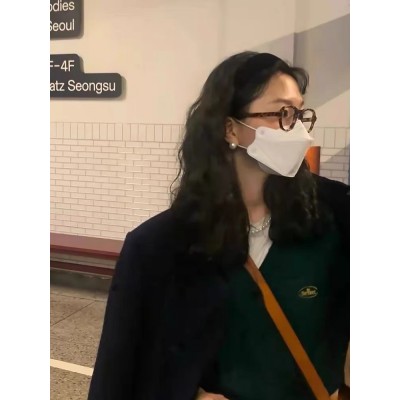 韩国fever同款复古珍珠耳钉强光炫彩925银港风气质网红耳饰耳钉图4