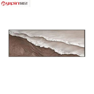 抽象挂画现代简约酒店宾馆床头装饰画北欧客厅沙发背景墙横幅壁画 2副起批图5