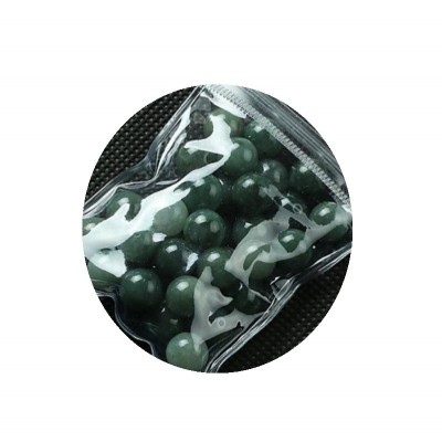 翡翠A货油青散珠冰种玉珠子圆珠子DIY配件手链项链珠配件4mm-13mm图4