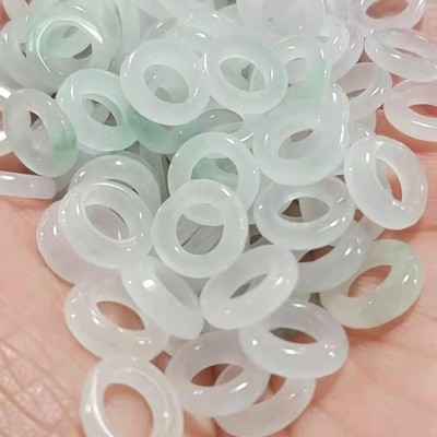 10mm玉圈扣 巴山玉环扣圈 DIY饰品配件散珠编项链挂绳配珠批发图5