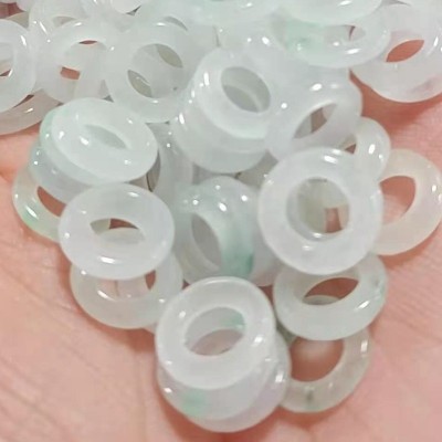 10mm玉圈扣 巴山玉环扣圈 DIY饰品配件散珠编项链挂绳配珠批发图2