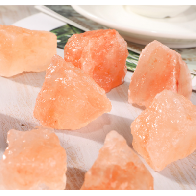 天然橙盐原石 水晶香薰扩香石碎石 水晶工艺品家居装饰摆件图3