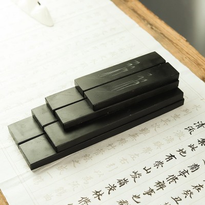 瑕疵原石镇尺摆件文房四宝书法镇尺纸镇批发学生毛笔书法压书镇纸图4